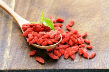 kuru kırmızı goji meyveleri sağlıklı bir diyet için
