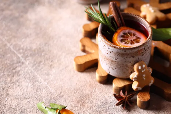 Natürliche Bio Drink Punsch Weihnachten — Stockfoto