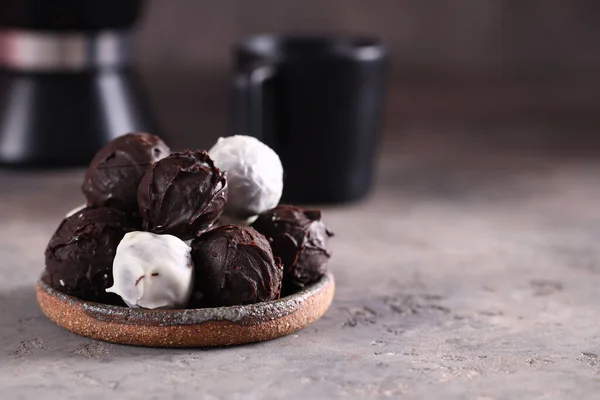 Chocolate Truffle Candy Dessert Sweetness — Stock Photo, Image