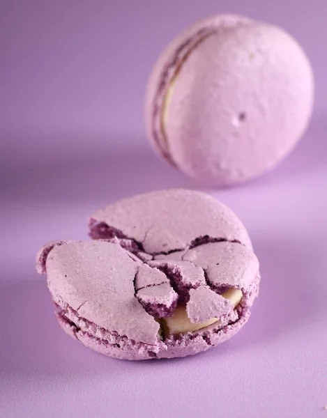Sweet Dessert Cookies Almond Macarons Treats Gifts — Stock Photo, Image
