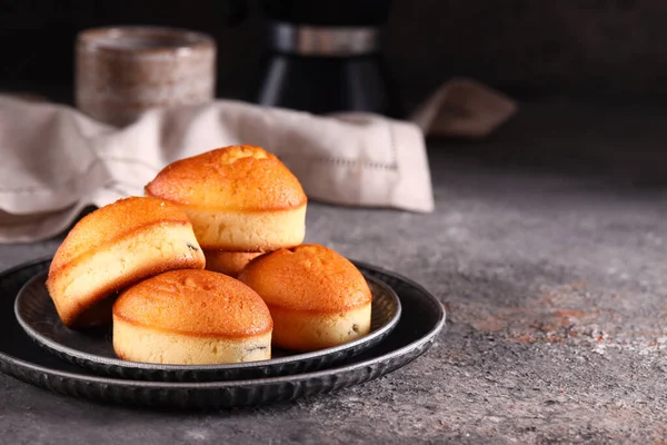 Muffins Pâtisserie Maison Frais Pour Dessert — Photo
