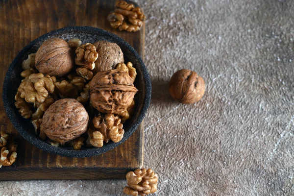 Přírodní Organické Ořechy Zdravé Potraviny — Stock fotografie