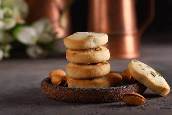 Cookies Nuts Pistachio Sweets — стоковое фото