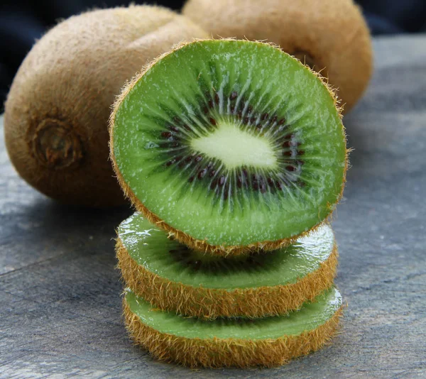 Přírodní Organické Ovoce Kiwi Zdravé Potraviny — Stock fotografie