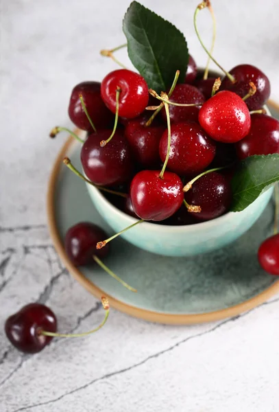 Vers Natuurlijk Fruit Zoet Kersenvoedsel — Stockfoto