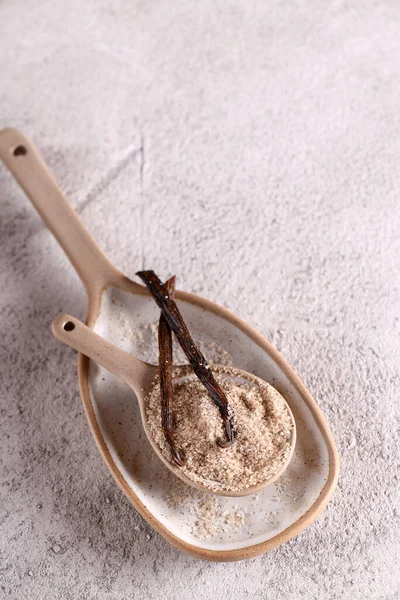 Sugar Natural Fresh Vanilla Pod — Foto de Stock