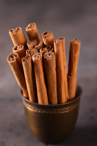 cinnamon spice for desserts and food on the table