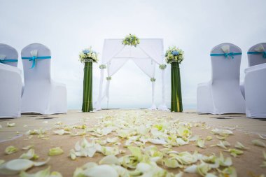 Koh Samui, Tayland 'da düğün kemeri.