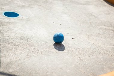 Kho Samui, Tayland 'daki Çocuklar için Golf Parkı.