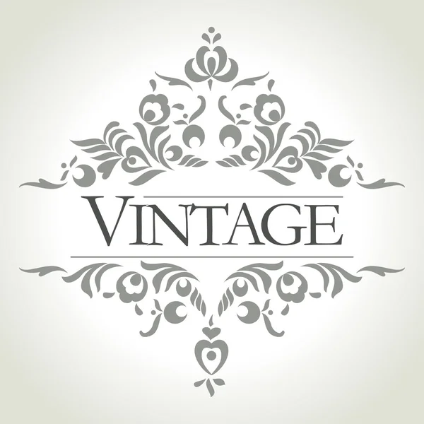 Vector vintage frame — Stockfoto