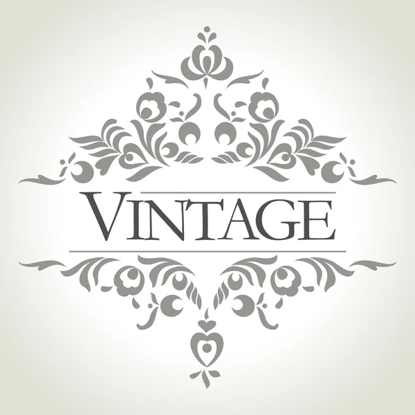 Vector vintage frame — Stock Vector