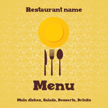 Restoran menü tasarımı