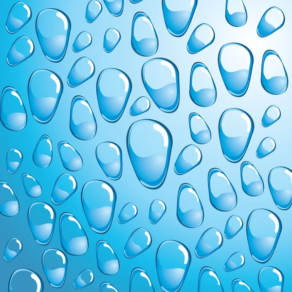 Gotas de água vetorial —  Vetores de Stock
