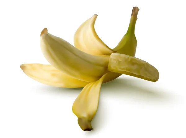 Векторная иллюстрация банана — стоковый вектор