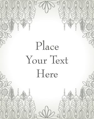 vintage vektör çerçeve