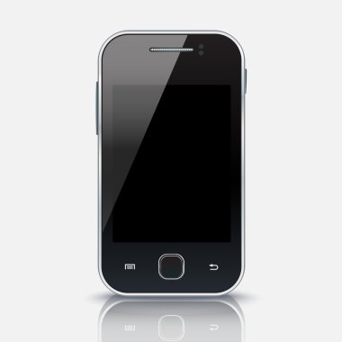 boş ekran, eps 10 ile cep telefonu
