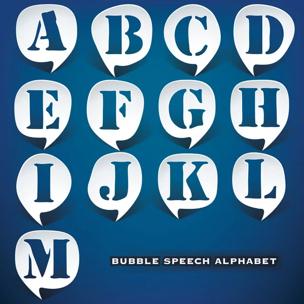 Cartas de discurso de burbuja Ilustraciones De Stock Sin Royalties Gratis