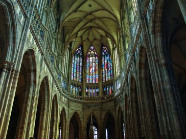 Prag Katedrali 'nin İçi