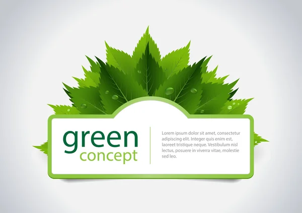 Groene concept — Stockvector