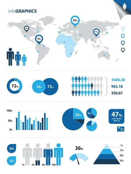 Infografías — Archivo Imágenes Vectoriales