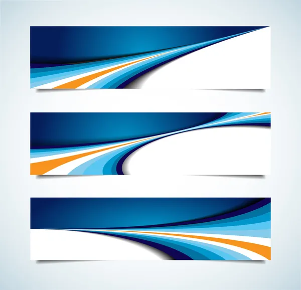 Abstract Headers — Stock Vector