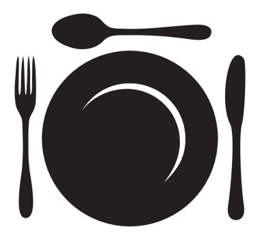 Restoran menü logo