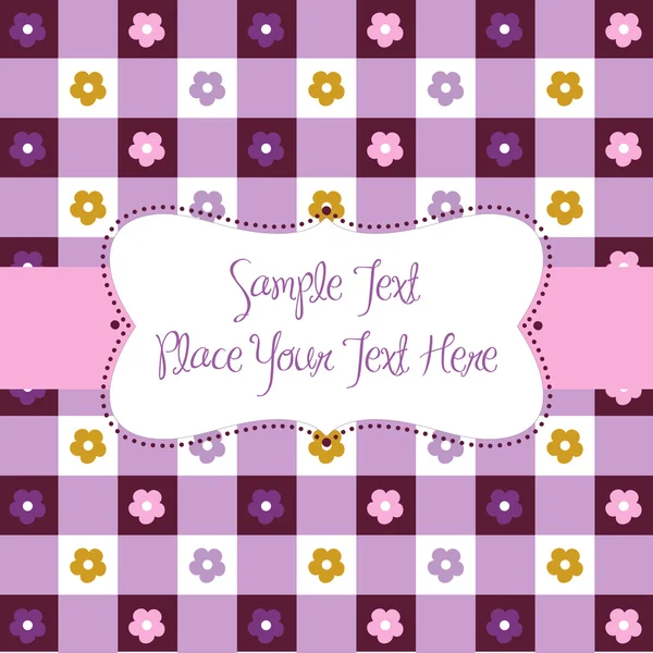 Vector floral frame Vector Graphics