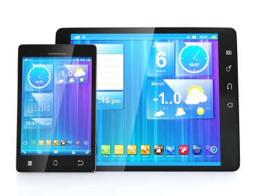 tabletler ve cep telefonları için mobil uygulamalar oluşturun. Tablet hesaplama