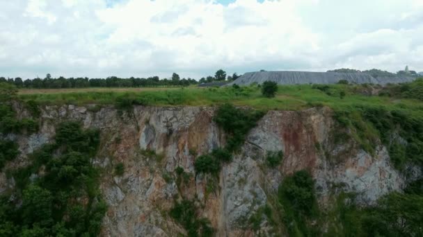 Chonburi Tayland Daki Eski Maden Kanyonu Manzarası Üzerinde Güzel Bir — Stok video