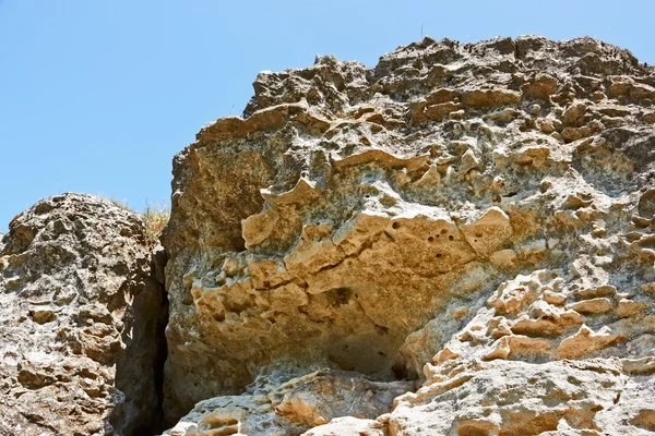 Large limestone rock — Stock Photo, Image
