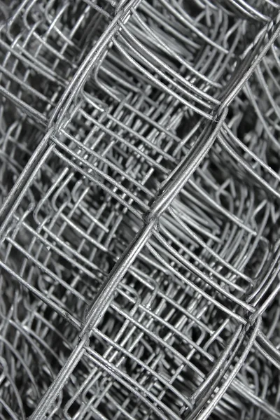 Steel mesh in multiple layers — Stock Photo, Image