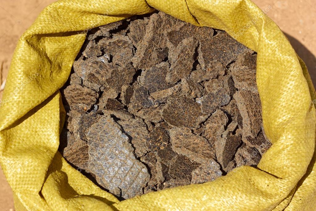 Sunflower seed cake in the sack Stock Photo by ©Markit 30368085