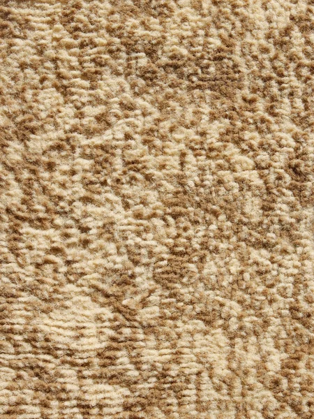 Bej renkli kabarık zemin halı — Stok fotoğraf