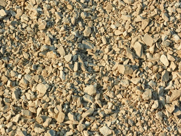 Crushed stone as a texture — Stock Photo, Image
