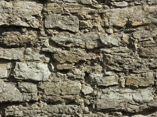 Деталь рельефа стен древнее укрепление — стоковое фото