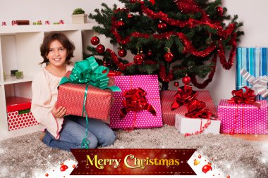 Noel hediyelerini çocuklarla