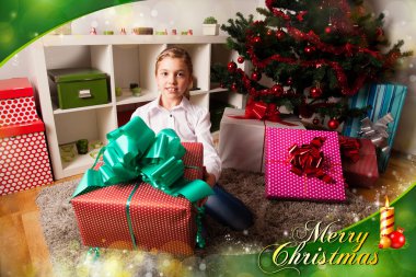 Noel hediyelerini çocuklarla