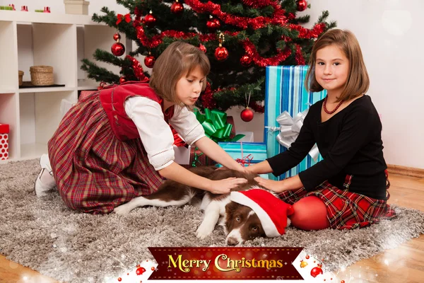 Noel hediyelerini çocuklarla