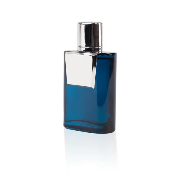 Perfume del hombre en una hermosa botella — Foto de Stock