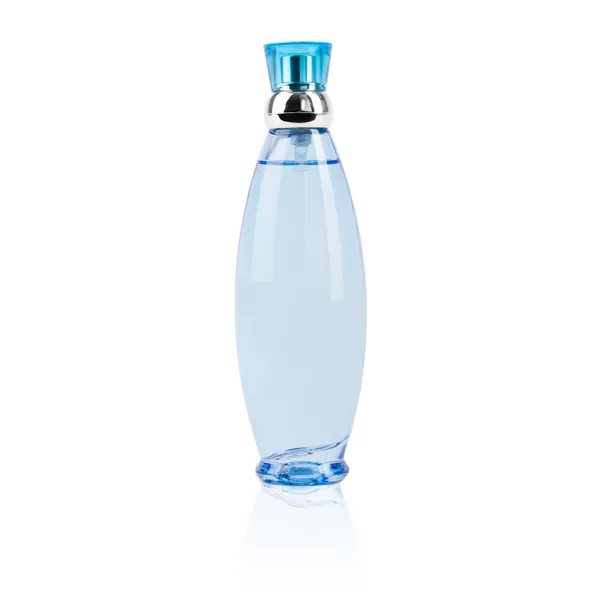 Perfume feminino em garrafa bonita — Fotografia de Stock