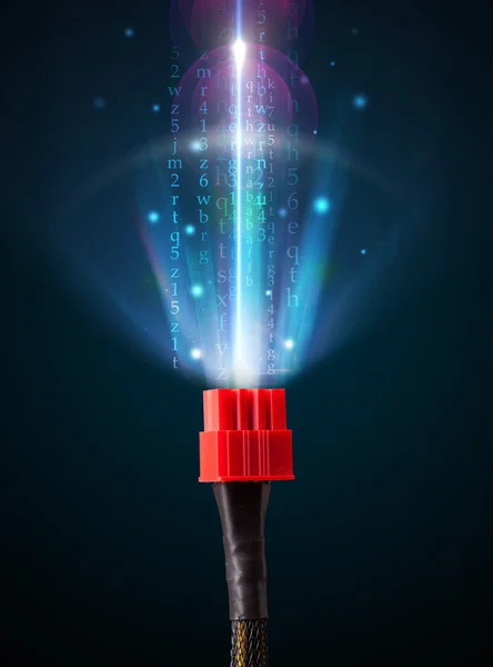 Cable eléctrico brillante — Foto de Stock