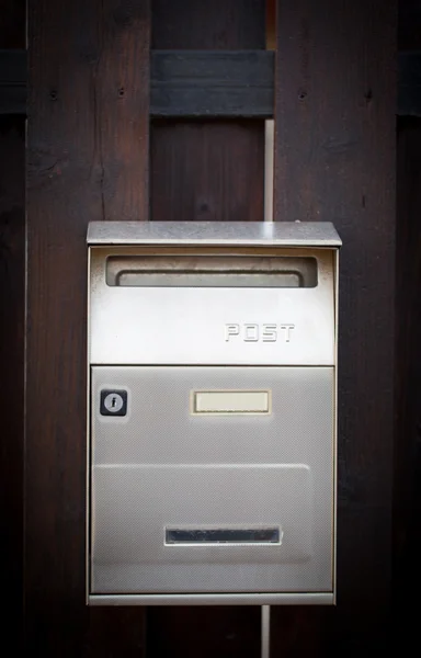 Cloes up of a mailbox on the street — Stock Photo, Image