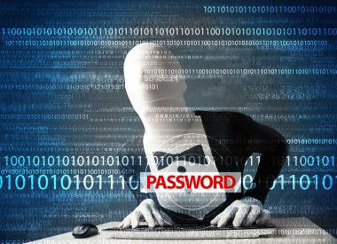 Şifre çalmak morph 3d maskeli hacker