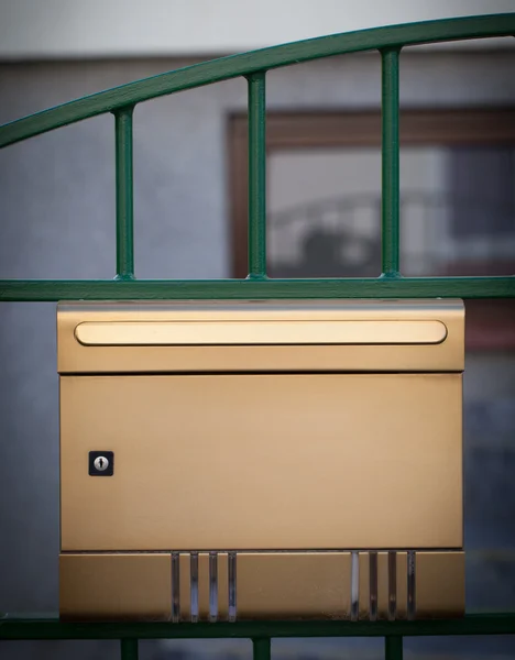 Cloes up of a mailbox on the street — Stock Photo, Image