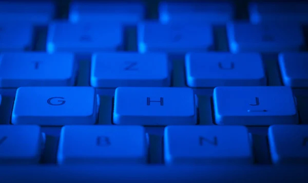 Clavier close-up avec espace de copie — Photo