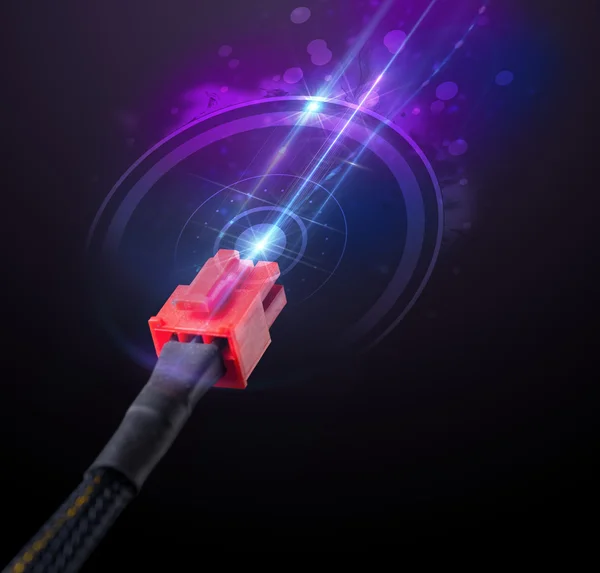 Cable eléctrico brillante — Foto de Stock