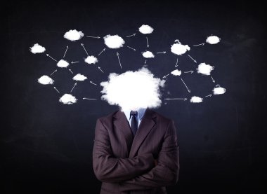 Cloud Network başkanı olan bir iş adamı 