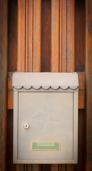 Cloes up of a mailbox on the street — Stock Photo, Image