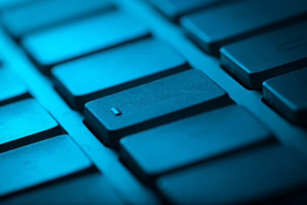 Keyboard close-up with copy space — Stock Photo, Image