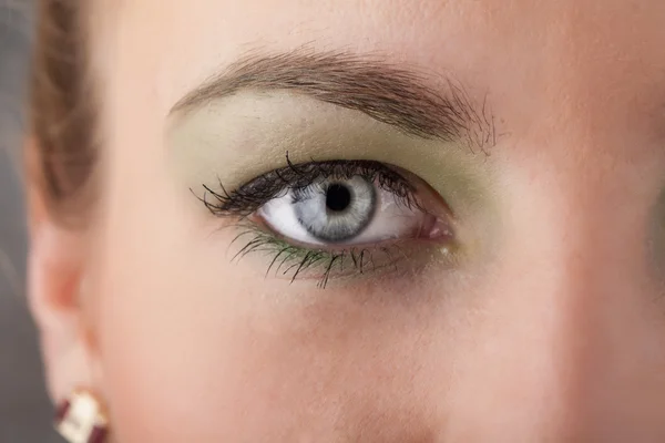 Portrait of a pretty girl  close up eye — Stock Photo, Image